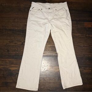 Ralph Lauren Cream Flare Women's Jeans